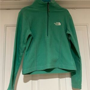 The North Face Teal Fleece Top